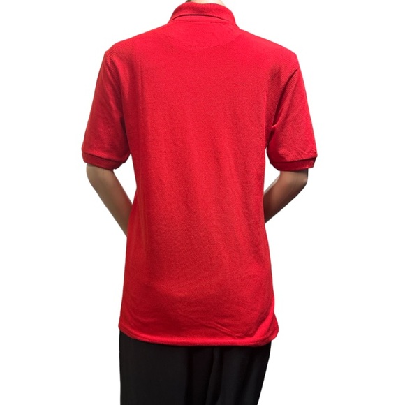 Red Polo Shirt Uniform Approved School Unisex Size 14 (Big Girls) (Big Boy) - Picture 7 of 14